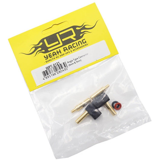 Yeah Racing Angle Type 4mm & 5mm Connector Plug (WPT-0121) ศูนย์ไทย