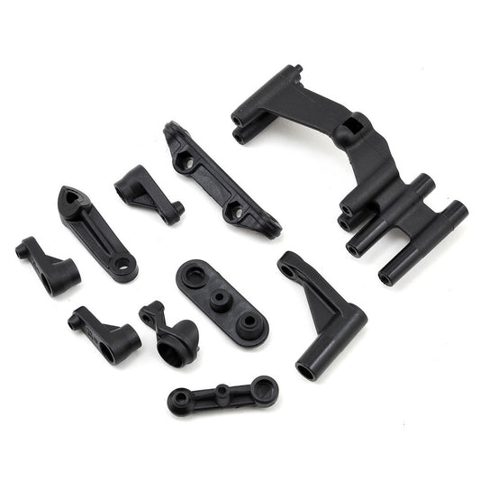 LOS231008 Baja Rey Plastic Servo Mount & Steering Servo Set