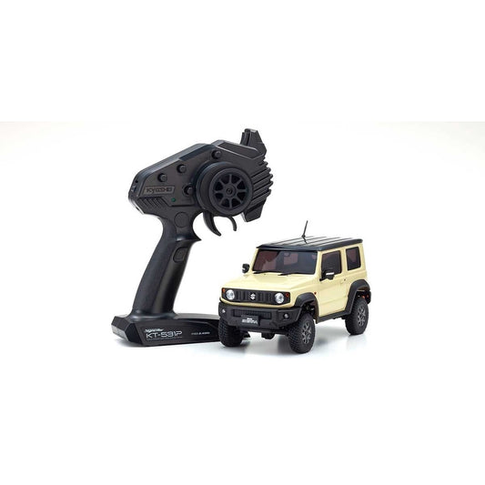 KYOSHO Crawling car MINI-Z 4×4 Series Ready Set Suzuki Jimny Sierra Chiffon Ivory Metallic 32523IV ศูนย์ไทย