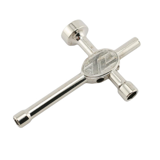 LOSB4603 4 way Wrench Steel 17mm 10mm 8mm .25 inch