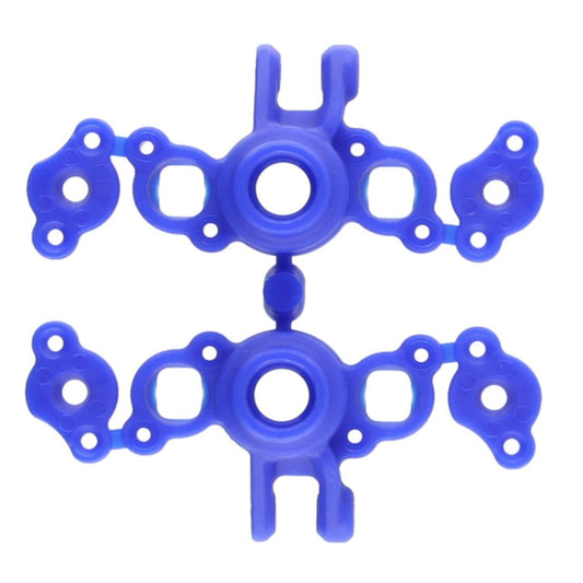 RPM Blue axle carries for Traxxas 1/16th scale revo, slash, summit & rally 73165