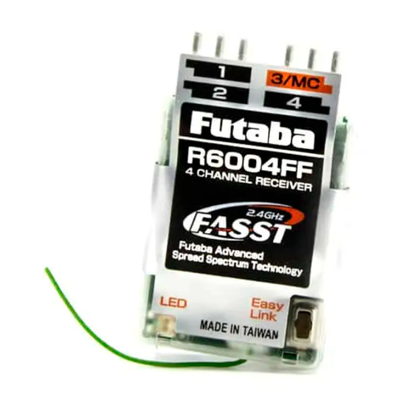 Futaba FASST 2.4 GHz 4-Channel Air Receiver R6004FF – RC BANNOK