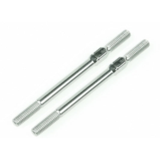 3Racing 64 Titanium 3mm Turnbuckle - 45mm (2 Pcs) 3RAC-TR345