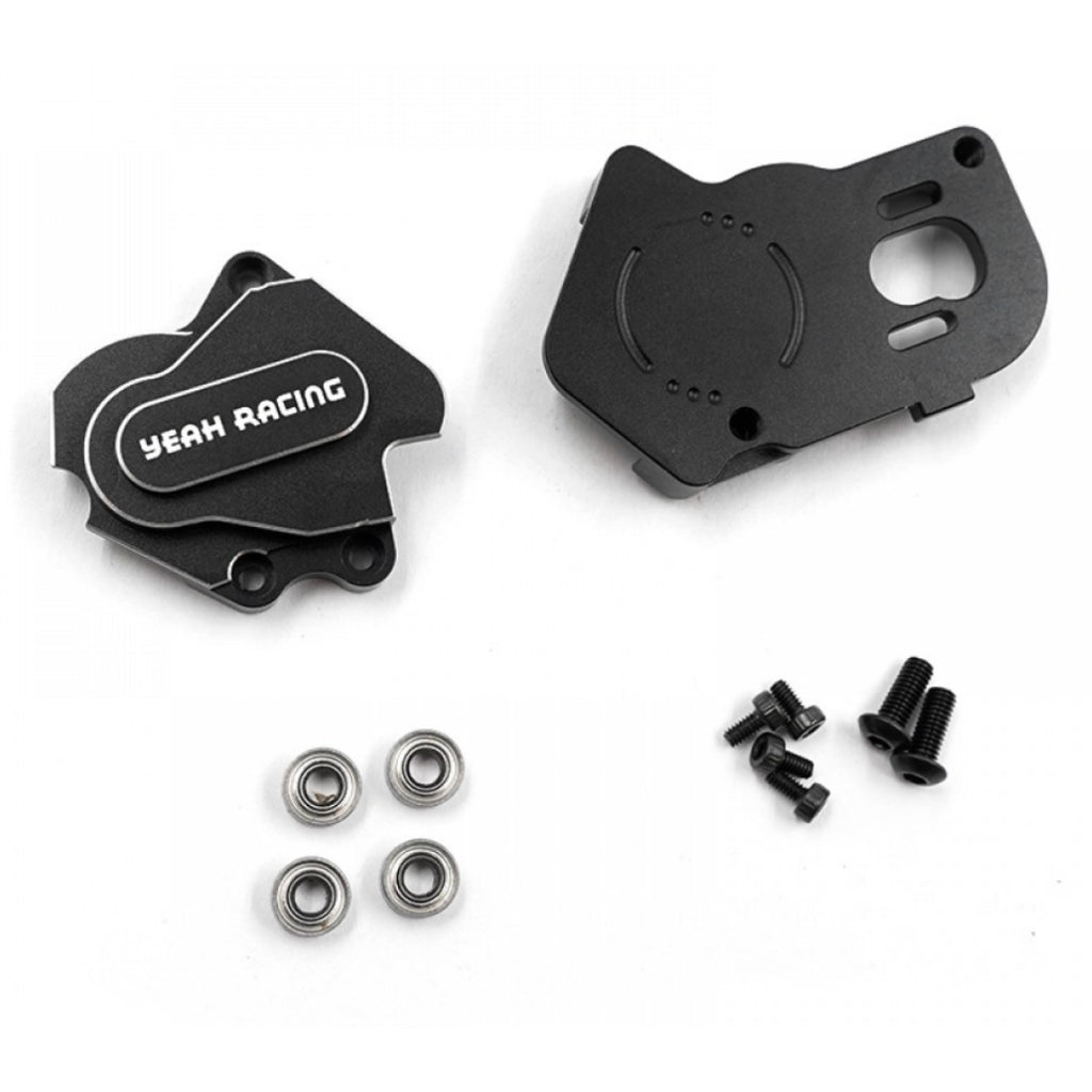 Yeah racing ALUMINUM GEARBOX HOUSING FOR KYOSHO 1/8 MOTORCYCLE KYMC-003BK