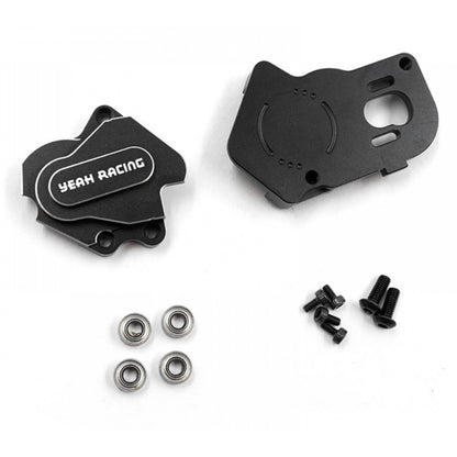 Yeah racing ALUMINUM GEARBOX HOUSING FOR KYOSHO 1/8 MOTORCYCLE KYMC-003BK