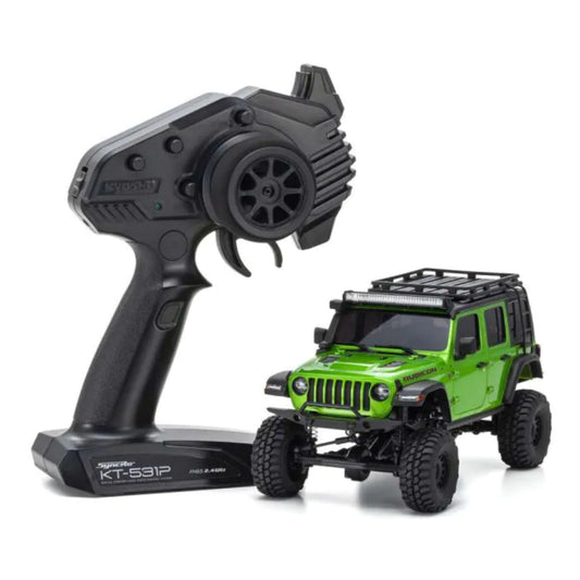 KYOSHO MINI-Z 4×4 Series Readyset JeepⓇ Wrangler Unlimited Rubicon w/acc. Mojito 32528GR