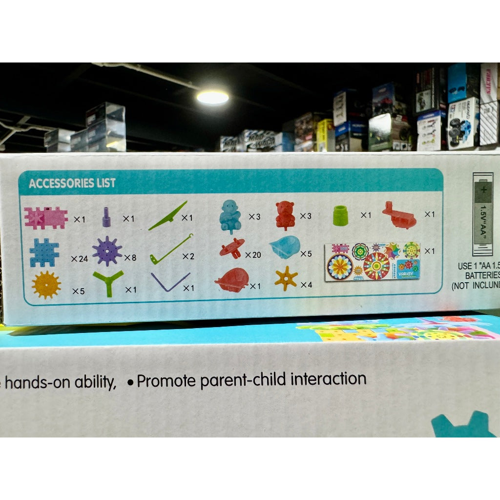 KEDA BLOCKS ของเล่นเสริมพัฒนาการเด็ก 83 ชิ้น พร้อมชุดขับเคลื่อน KD-2812 ของเล่นเด็ก ตัวต่อ